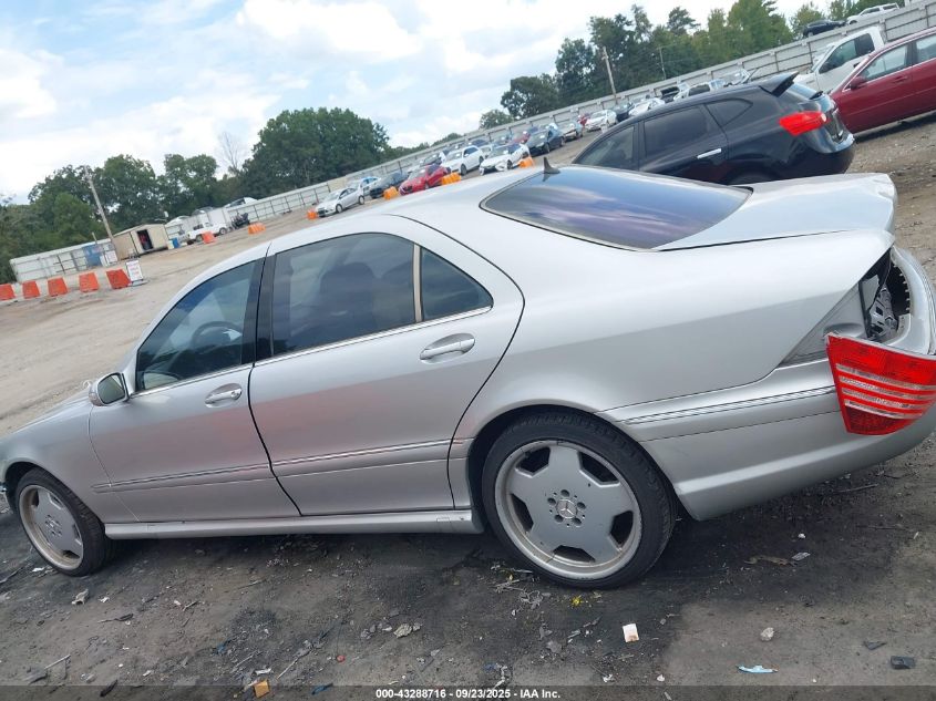 2003 Mercedes-Benz S 500 VIN: WDBNG75J03A342198 Lot: 43288716