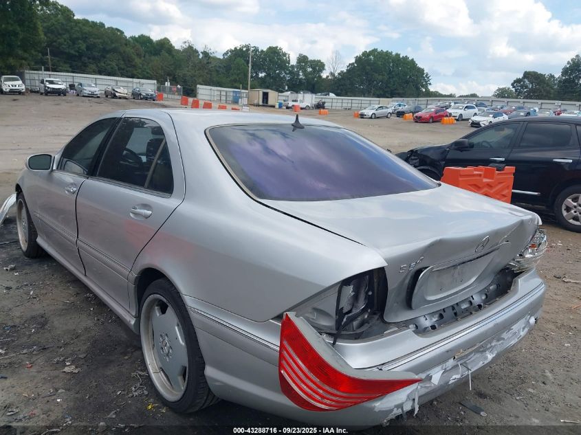 2003 Mercedes-Benz S 500 VIN: WDBNG75J03A342198 Lot: 43288716