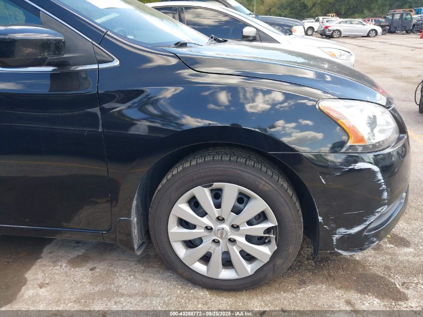 2015 Nissan Sentra Sv VIN: 3N1AB7APXFL690924 Lot: 43288772