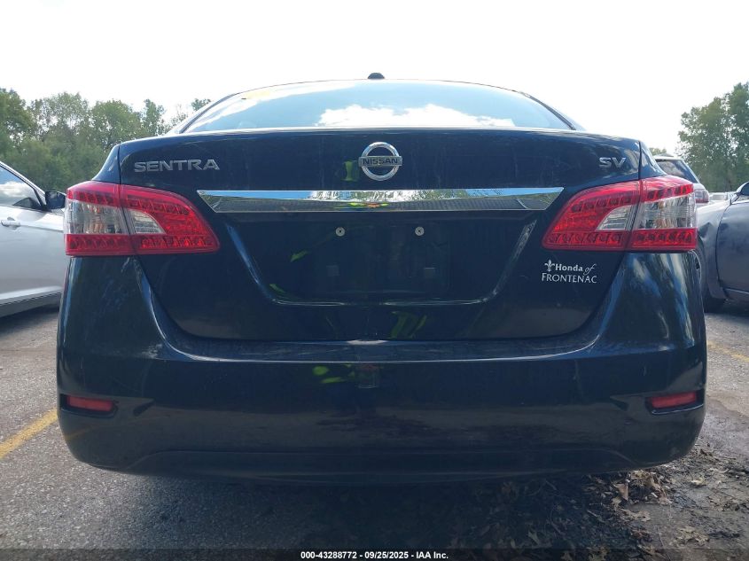 2015 Nissan Sentra Sv VIN: 3N1AB7APXFL690924 Lot: 43288772