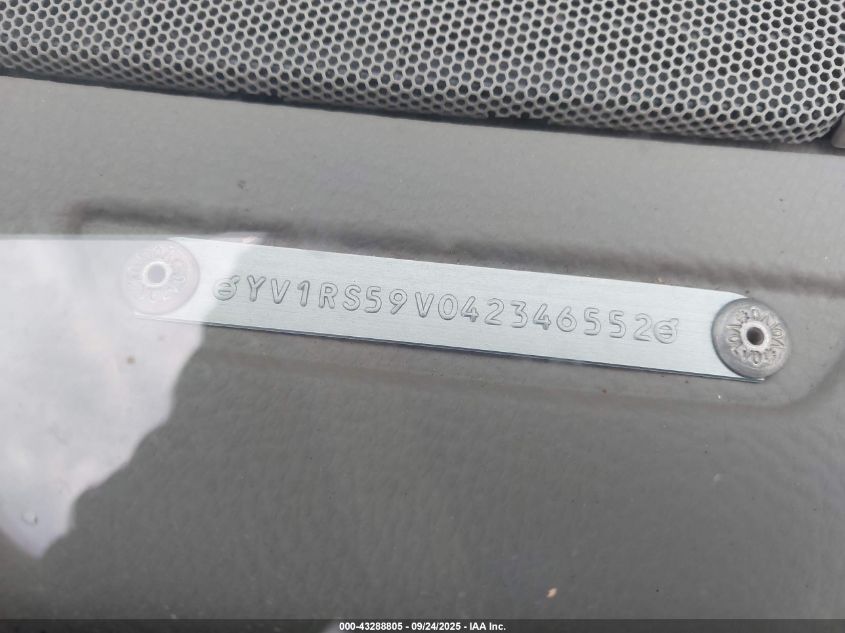 2004 Volvo S60 2.5T VIN: YV1RS59V042346552 Lot: 43288805