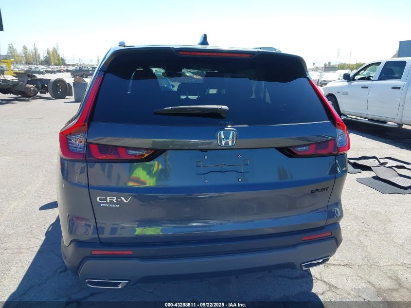 2025 Honda Cr-V Hybrid Sport-L VIN: 7FARS6H86SE037173 Lot: 43288811