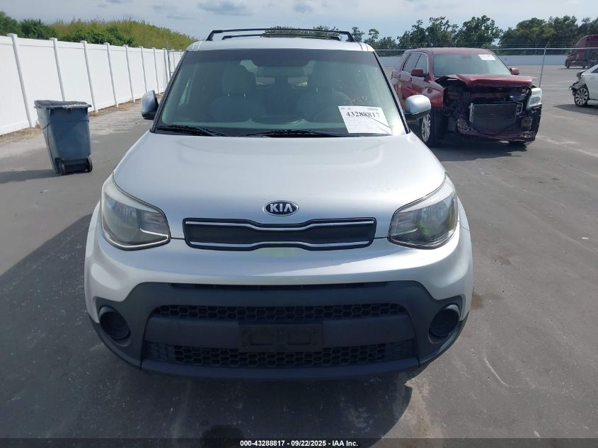 2017 Kia Soul VIN: KNDJN2A26H7455133 Lot: 43288817