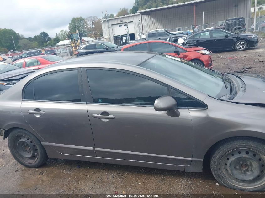 2009 Honda Civic Lx VIN: 1HGFA16539L029084 Lot: 43288825