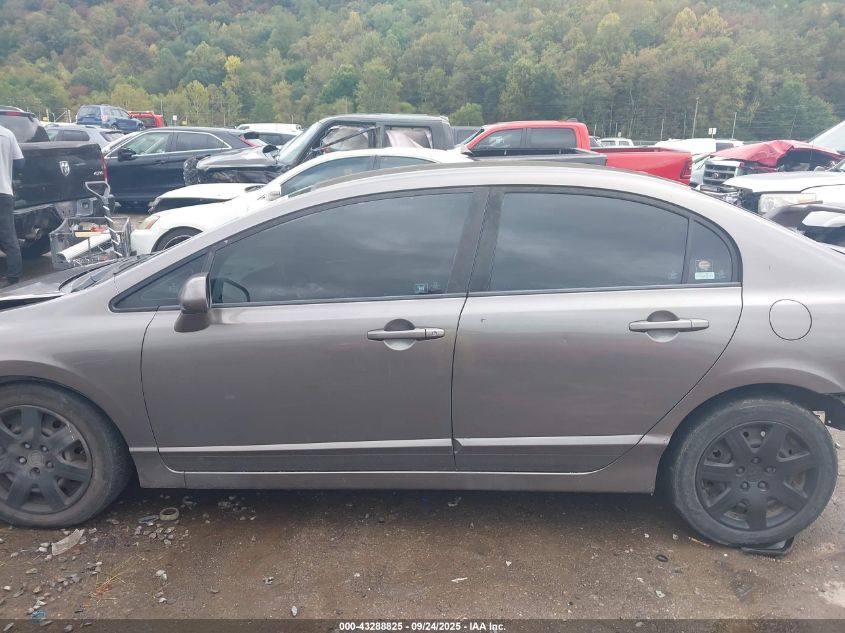 2009 Honda Civic Lx VIN: 1HGFA16539L029084 Lot: 43288825