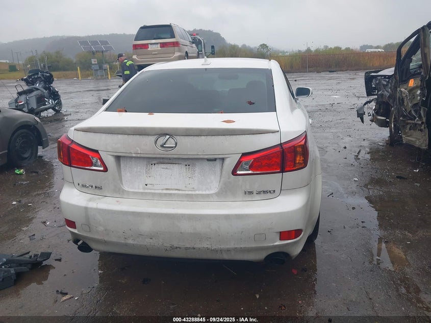 2009 Lexus Is 250 VIN: JTHBK262195094721 Lot: 43288845