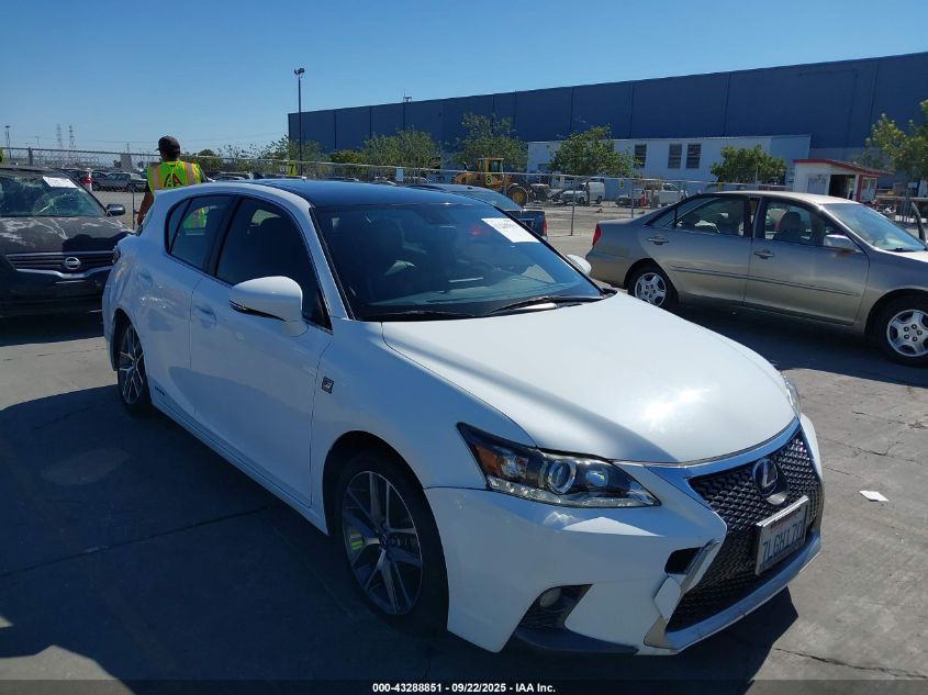 2015 Lexus Ct 200H VIN: JTHKD5BHXF2246952 Lot: 43288851
