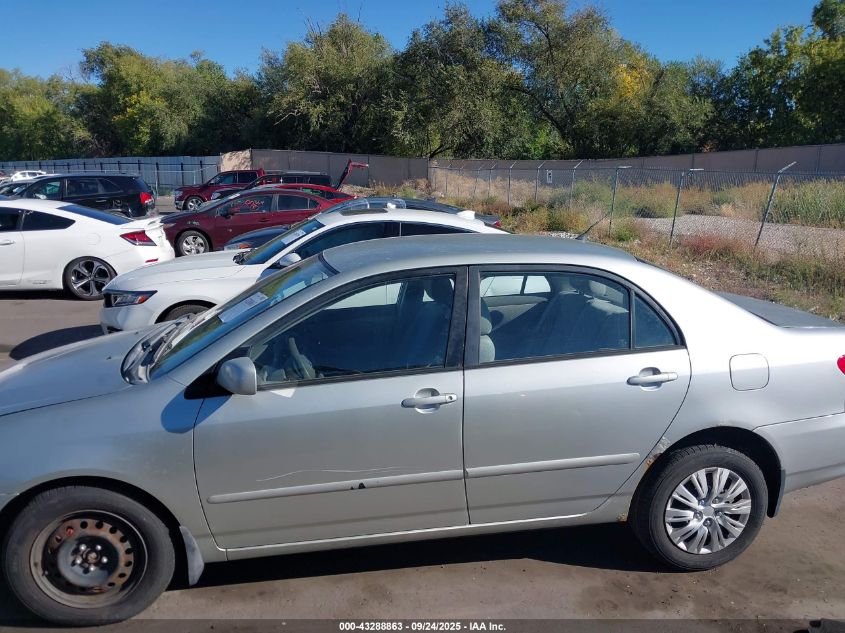 2003 Toyota Corolla Le VIN: JTDBR32E830006836 Lot: 43288863