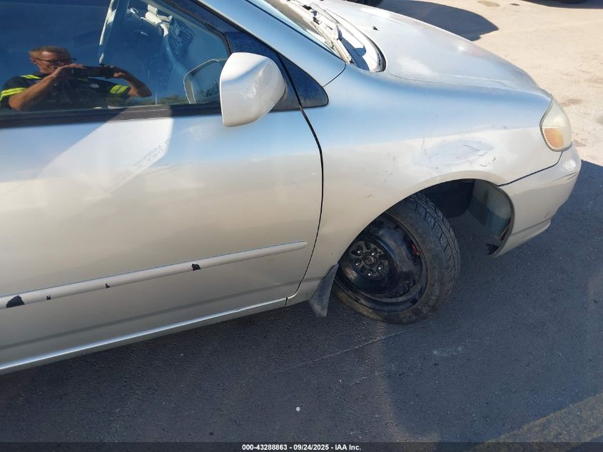 2003 Toyota Corolla Le VIN: JTDBR32E830006836 Lot: 43288863