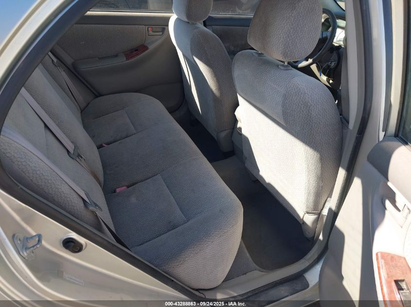 2003 Toyota Corolla Le VIN: JTDBR32E830006836 Lot: 43288863