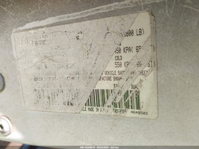 2008 Dodge Ram 1500 Slt VIN: 1D7HA18238J111679 Lot: 43288879