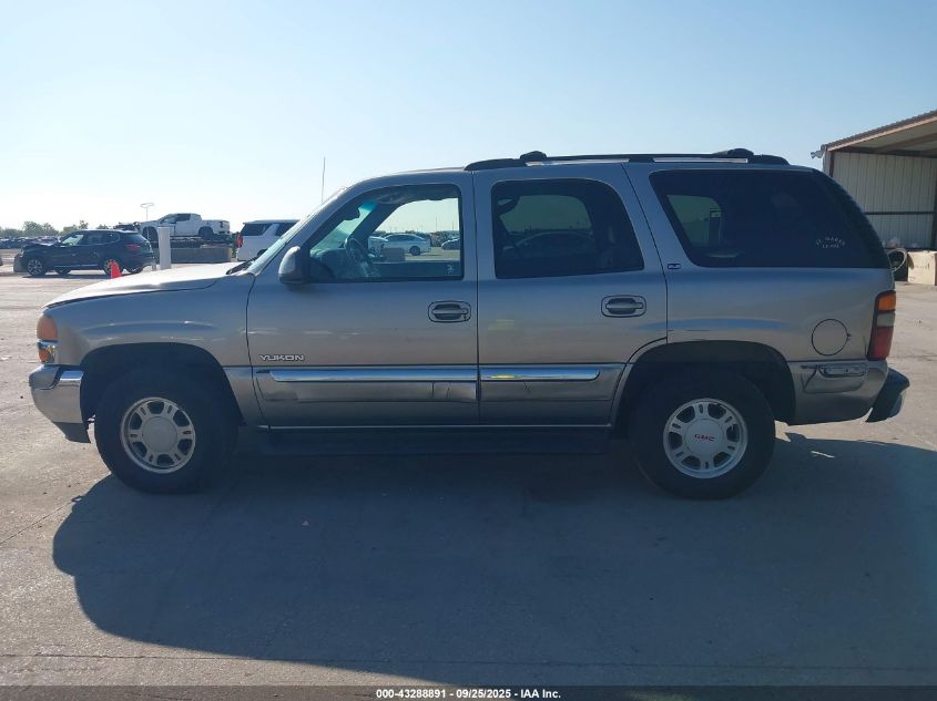 2002 GMC Yukon Sle VIN: 1GKEC13V82R190417 Lot: 43288891