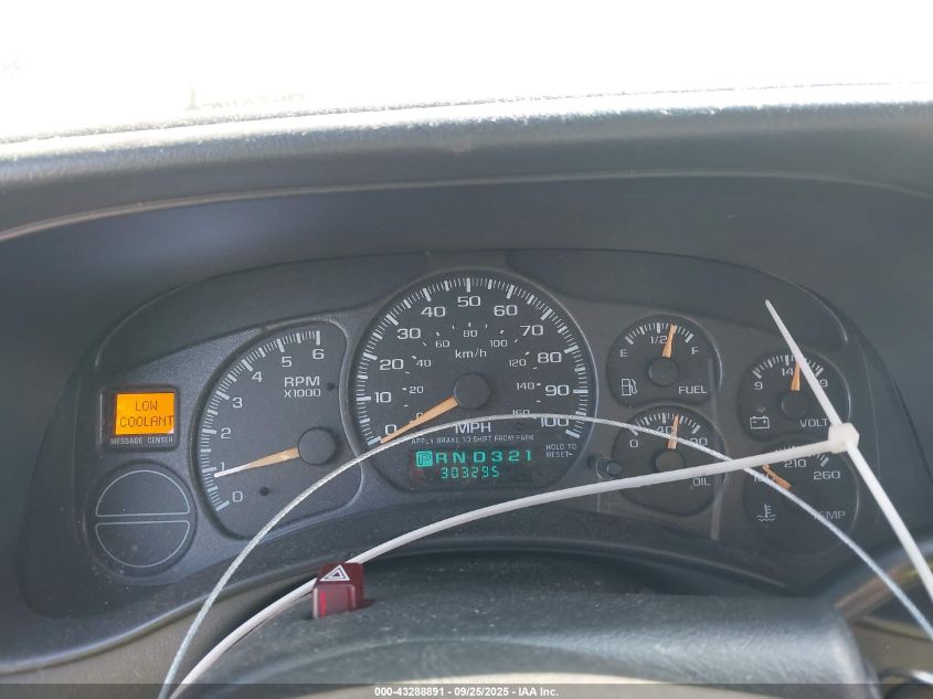 2002 GMC Yukon Sle VIN: 1GKEC13V82R190417 Lot: 43288891