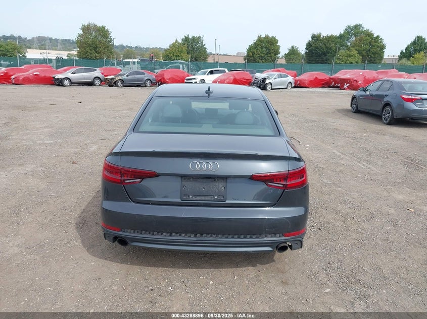 2018 AUDI A4 2.0T TECH PREMIUM - WAUDNAF49JA061939