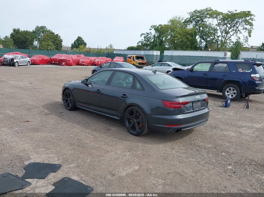 2018 AUDI A4 2.0T TECH PREMIUM - WAUDNAF49JA061939
