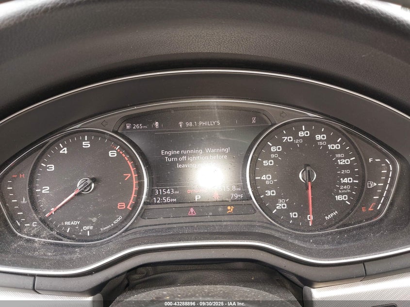 2018 AUDI A4 2.0T TECH PREMIUM - WAUDNAF49JA061939