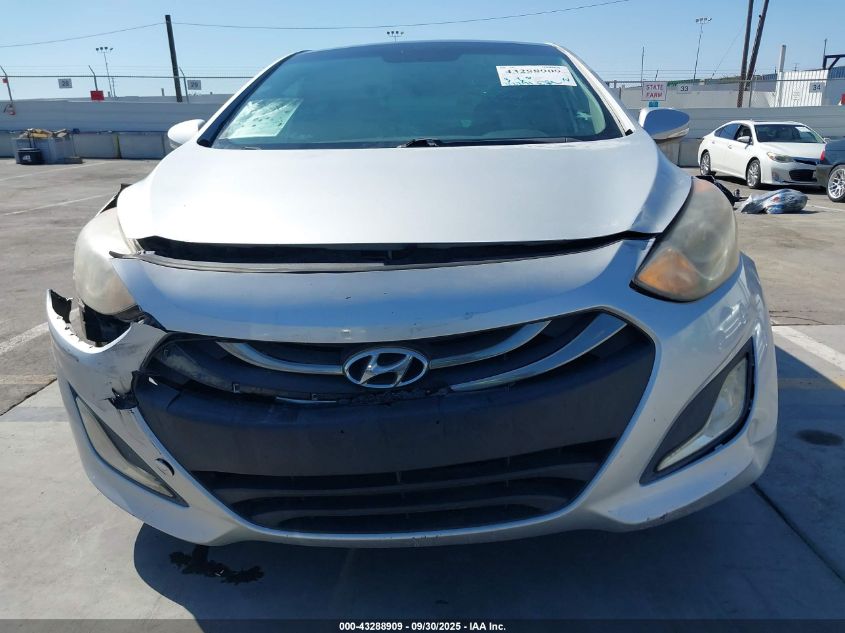 2013 Hyundai Elantra Gt Base W/Blue VIN: KMHD35LE6DU037979 Lot: 43288909
