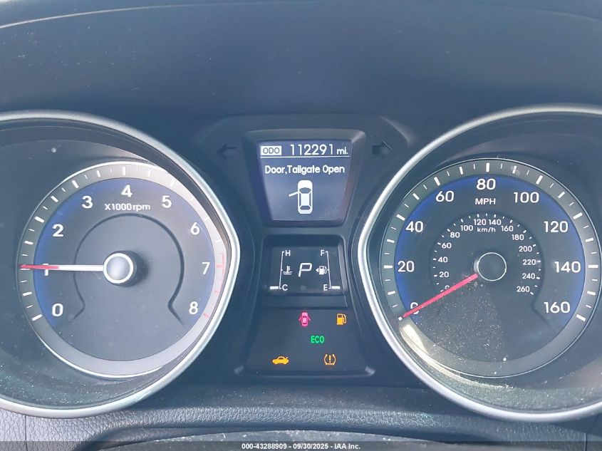 2013 Hyundai Elantra Gt Base W/Blue VIN: KMHD35LE6DU037979 Lot: 43288909