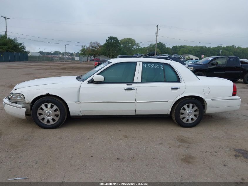 2005 Mercury Grand Marquis Ls/Lse VIN: 2MEFM75W05X654668 Lot: 43288918