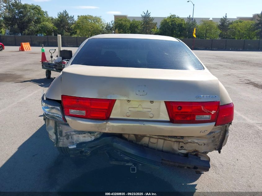 2005 Honda Accord 2.4 Lx VIN: 1HGCM56435A095505 Lot: 43288935