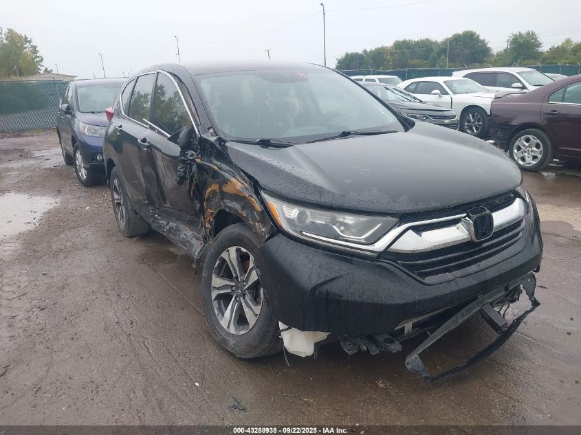 2018 Honda Cr-V Lx VIN: 2HKRW5H37JH402488 Lot: 43288938