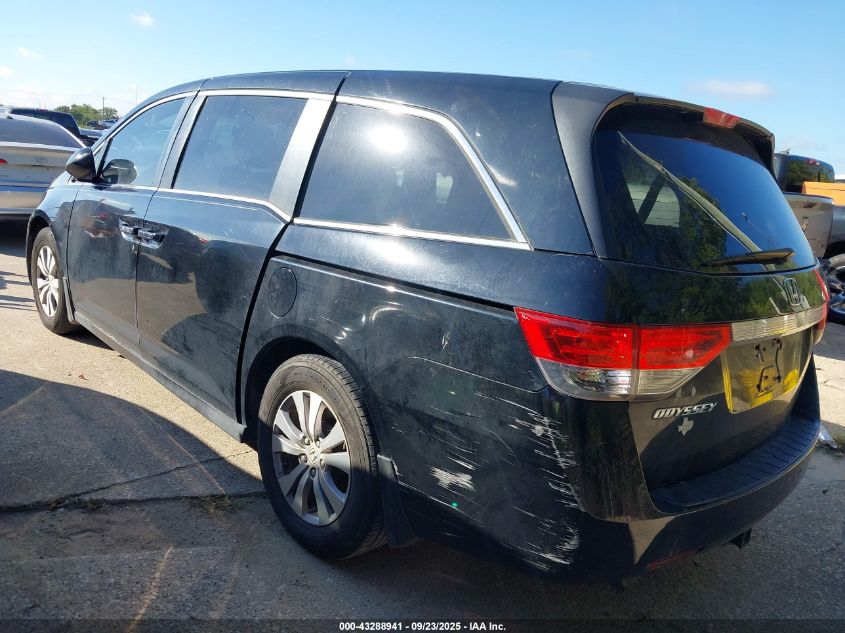 2014 Honda Odyssey Ex-L VIN: 5FNRL5H64EB119148 Lot: 43288941