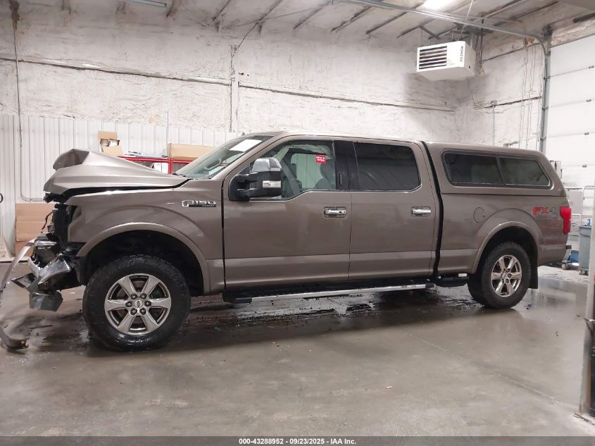 2018 Ford F-150 Lariat VIN: 1FTFW1EG7JKC04062 Lot: 43288952