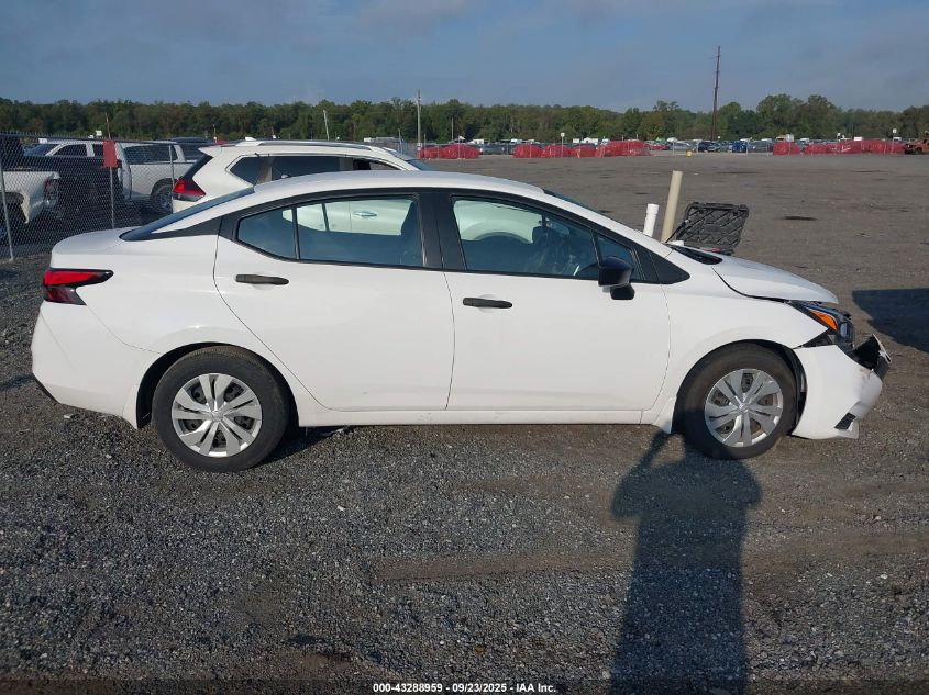 2022 Nissan Versa 1.6 S Xtronic Cvt VIN: 3N1CN8DV6NL848514 Lot: 43288959