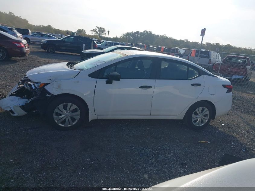2022 Nissan Versa 1.6 S Xtronic Cvt VIN: 3N1CN8DV6NL848514 Lot: 43288959
