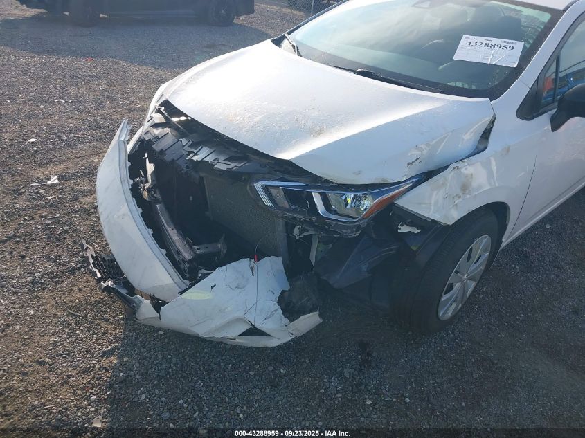 2022 Nissan Versa 1.6 S Xtronic Cvt VIN: 3N1CN8DV6NL848514 Lot: 43288959