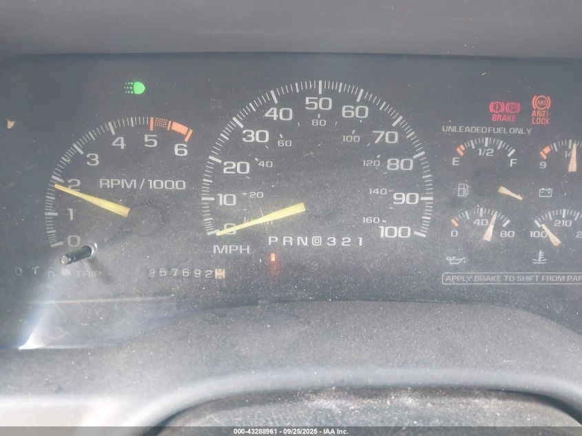 1996 Chevrolet Gmt-400 K1500 VIN: 2GCEK19R4T1212710 Lot: 43288961