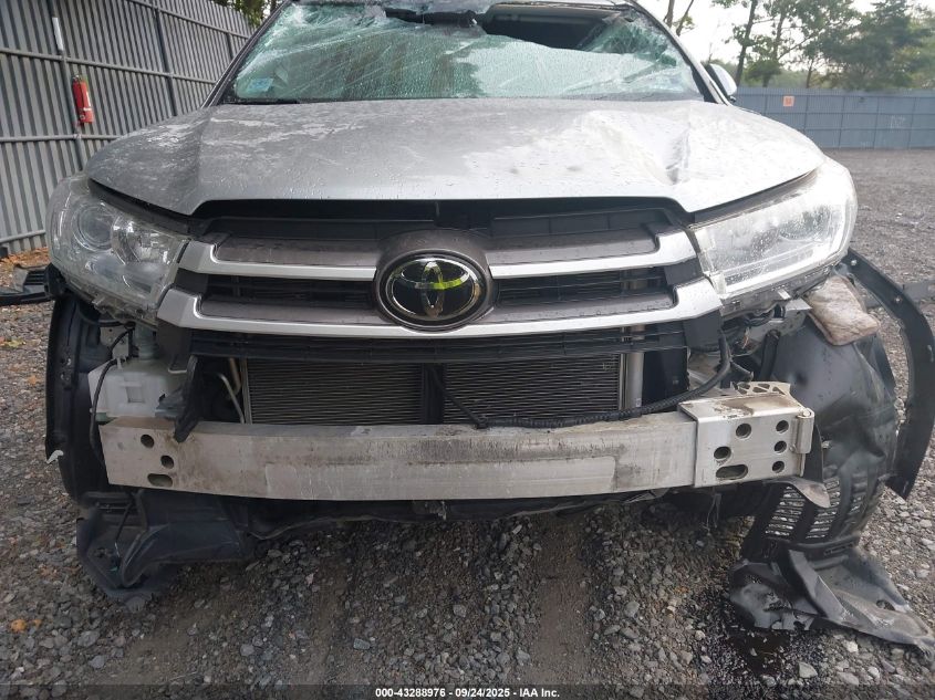 2019 Toyota Highlander Xle VIN: 5TDJZRFHXKS937210 Lot: 43288976