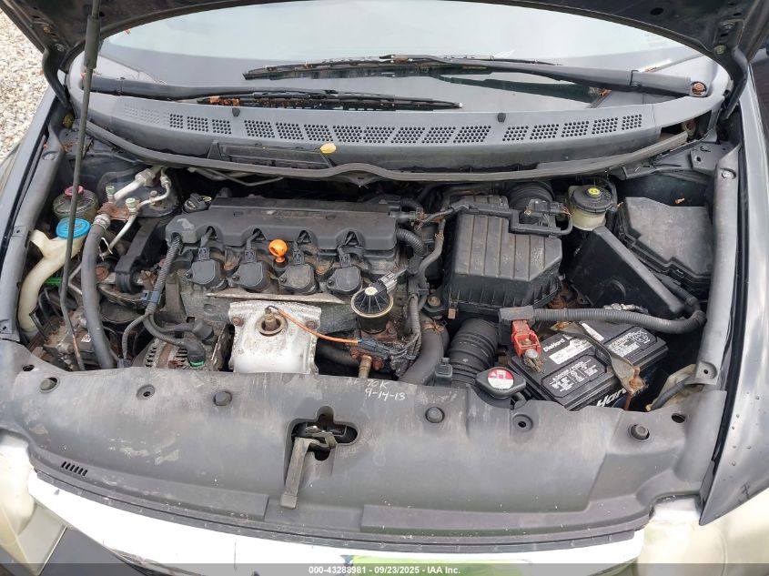 2009 Honda Civic Lx VIN: 19XFA16549E013922 Lot: 43288981