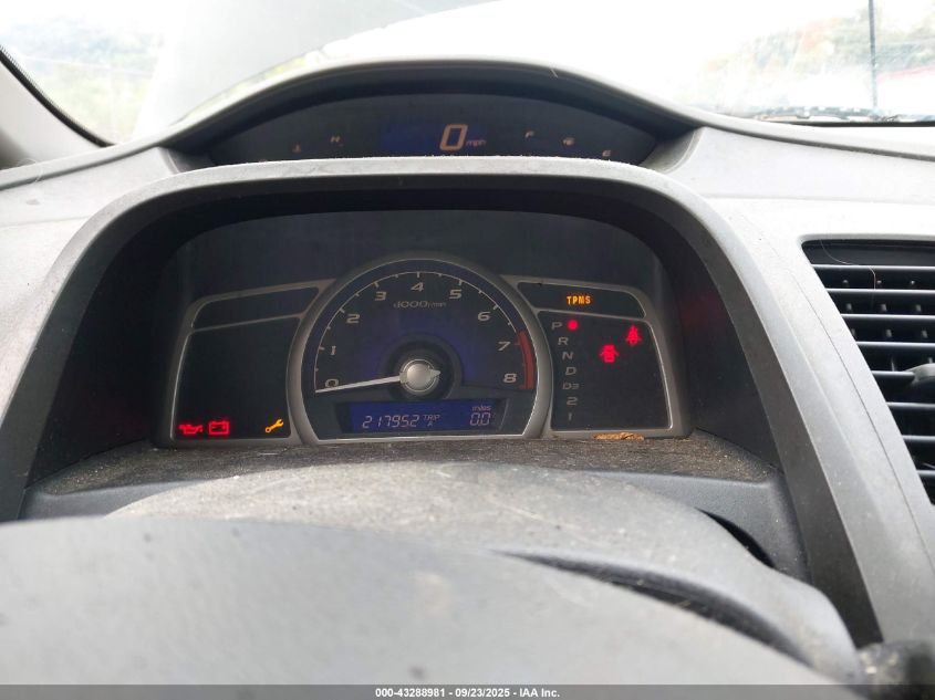 2009 Honda Civic Lx VIN: 19XFA16549E013922 Lot: 43288981