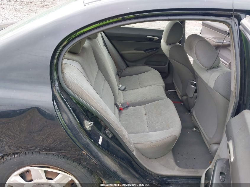 2009 Honda Civic Lx VIN: 19XFA16549E013922 Lot: 43288981