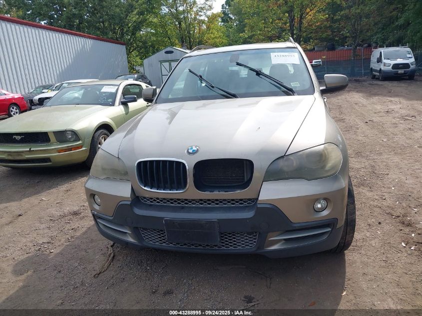 2007 BMW X5 3.0Si VIN: 5UXFE435X7L015106 Lot: 43288995