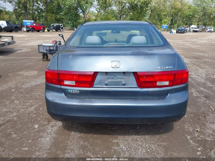 2004 Honda Accord 2.4 Lx VIN: 1HGCM56324A021000 Lot: 43289002