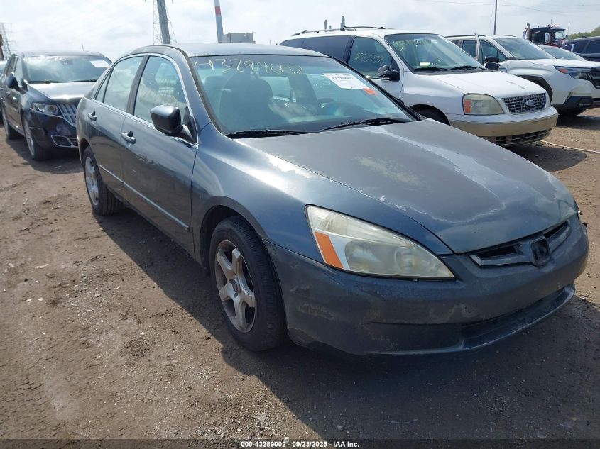2004 Honda Accord 2.4 Lx VIN: 1HGCM56324A021000 Lot: 43289002