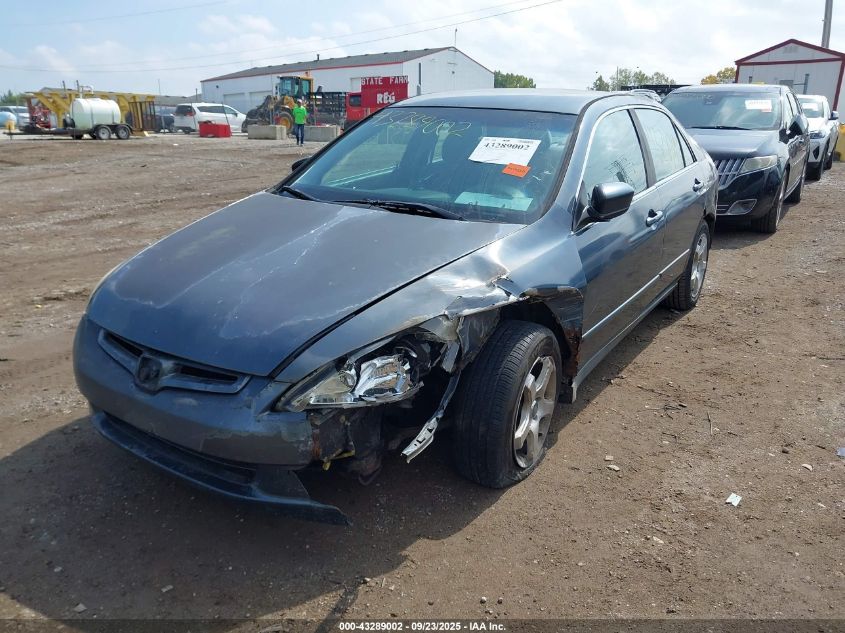 2004 Honda Accord 2.4 Lx VIN: 1HGCM56324A021000 Lot: 43289002