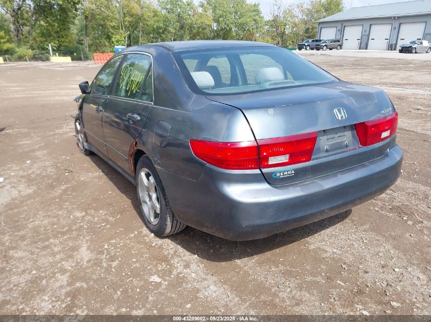 2004 Honda Accord 2.4 Lx VIN: 1HGCM56324A021000 Lot: 43289002