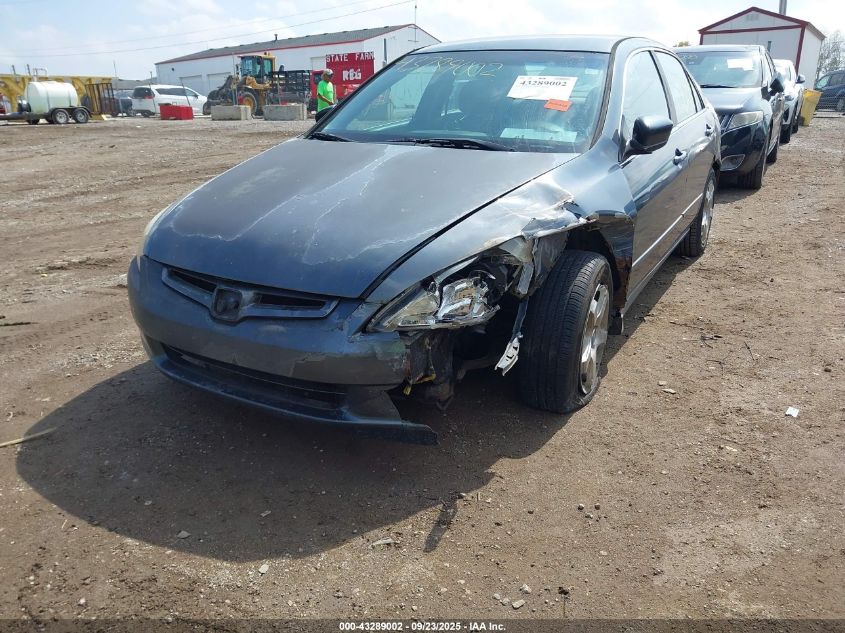 2004 Honda Accord 2.4 Lx VIN: 1HGCM56324A021000 Lot: 43289002