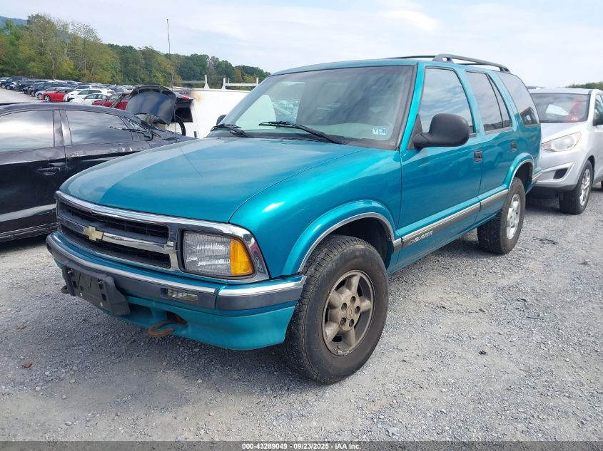 1996 Chevrolet Blazer VIN: 1GNDT13W3T2305670 Lot: 43289049