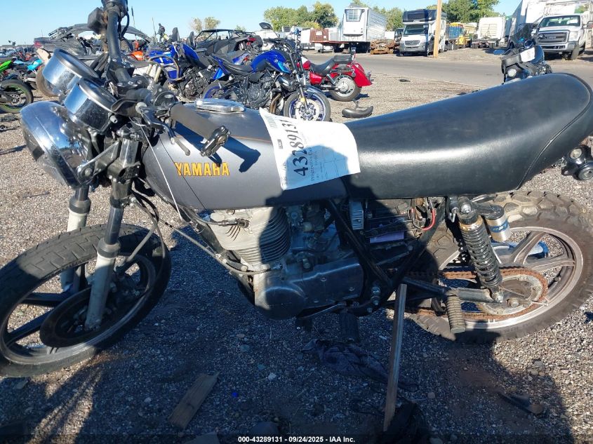 1981 Yamaha Sr500 VIN: 4R8000462 Lot: 43289131