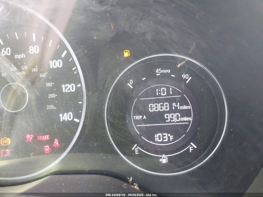 2017 Honda Hr-V Lx VIN: 3CZRU5H33HG700524 Lot: 43289139