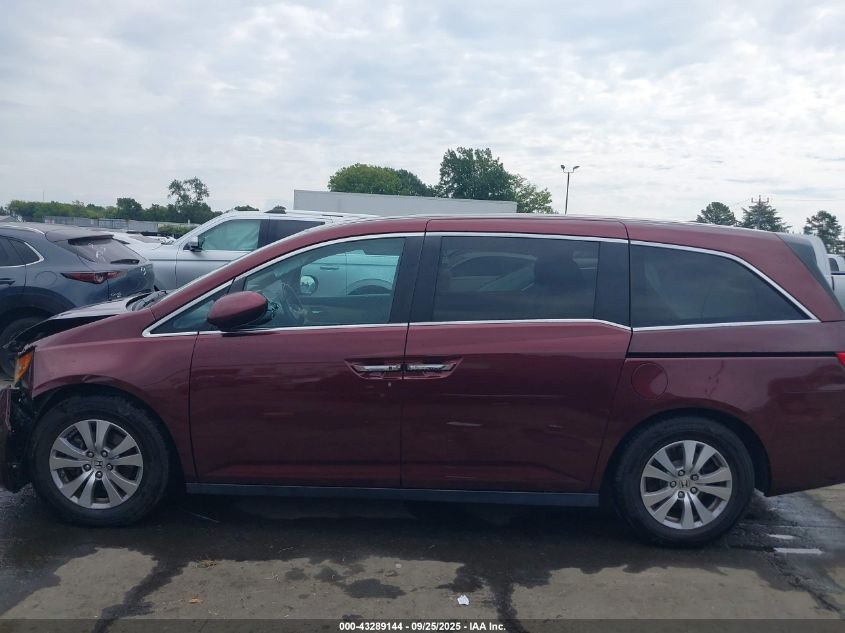 2016 Honda Odyssey Ex-L VIN: 5FNRL5H65GB021569 Lot: 43289144