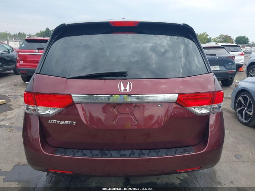 2016 Honda Odyssey Ex-L VIN: 5FNRL5H65GB021569 Lot: 43289144