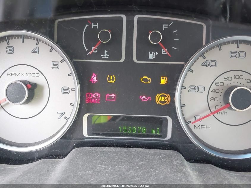 2008 Ford Taurus Limited VIN: 1FAHP25W48G166621 Lot: 43289147