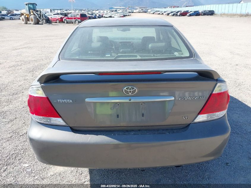2005 Toyota Camry Xle V6 VIN: 4T1BF30K15U608423 Lot: 43289214