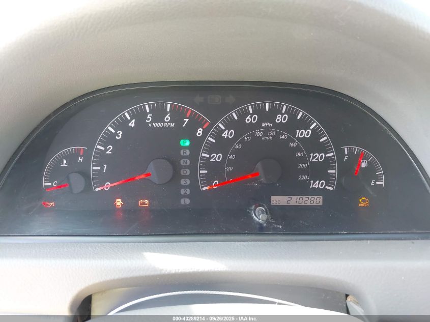 2005 Toyota Camry Xle V6 VIN: 4T1BF30K15U608423 Lot: 43289214