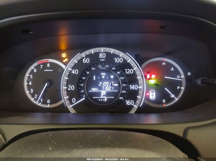 2013 Honda Accord Ex-L V-6 VIN: 1HGCR3F87DA029031 Lot: 43289241